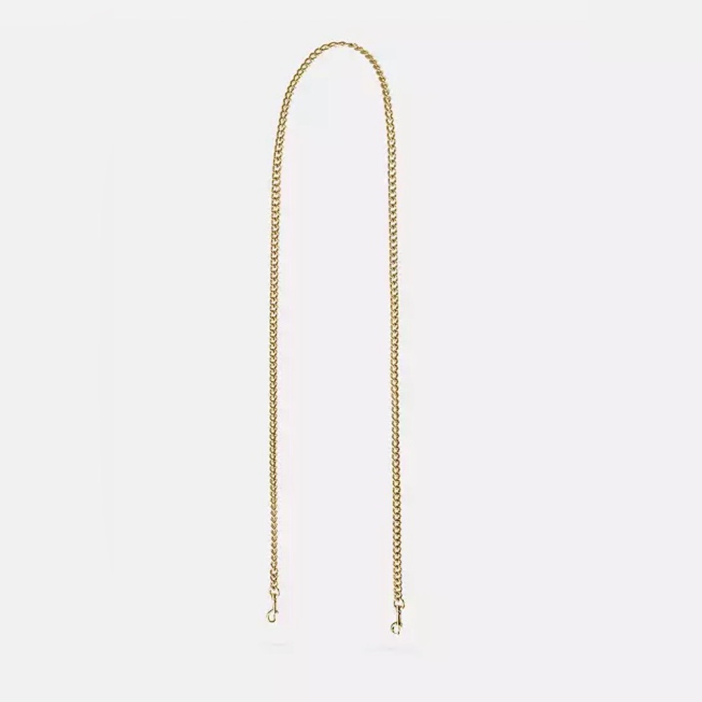 Coach Crossbody Gold Tone Chain Strap New with tag